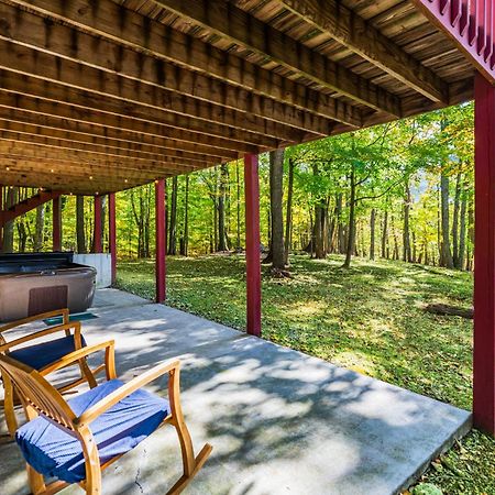 Hot Tub, Large Deck, Wifi, Fire Pit At Chalet Cabin Morton Grove Esterno foto