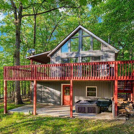 Hot Tub, Large Deck, Wifi, Fire Pit At Chalet Cabin Morton Grove Esterno foto