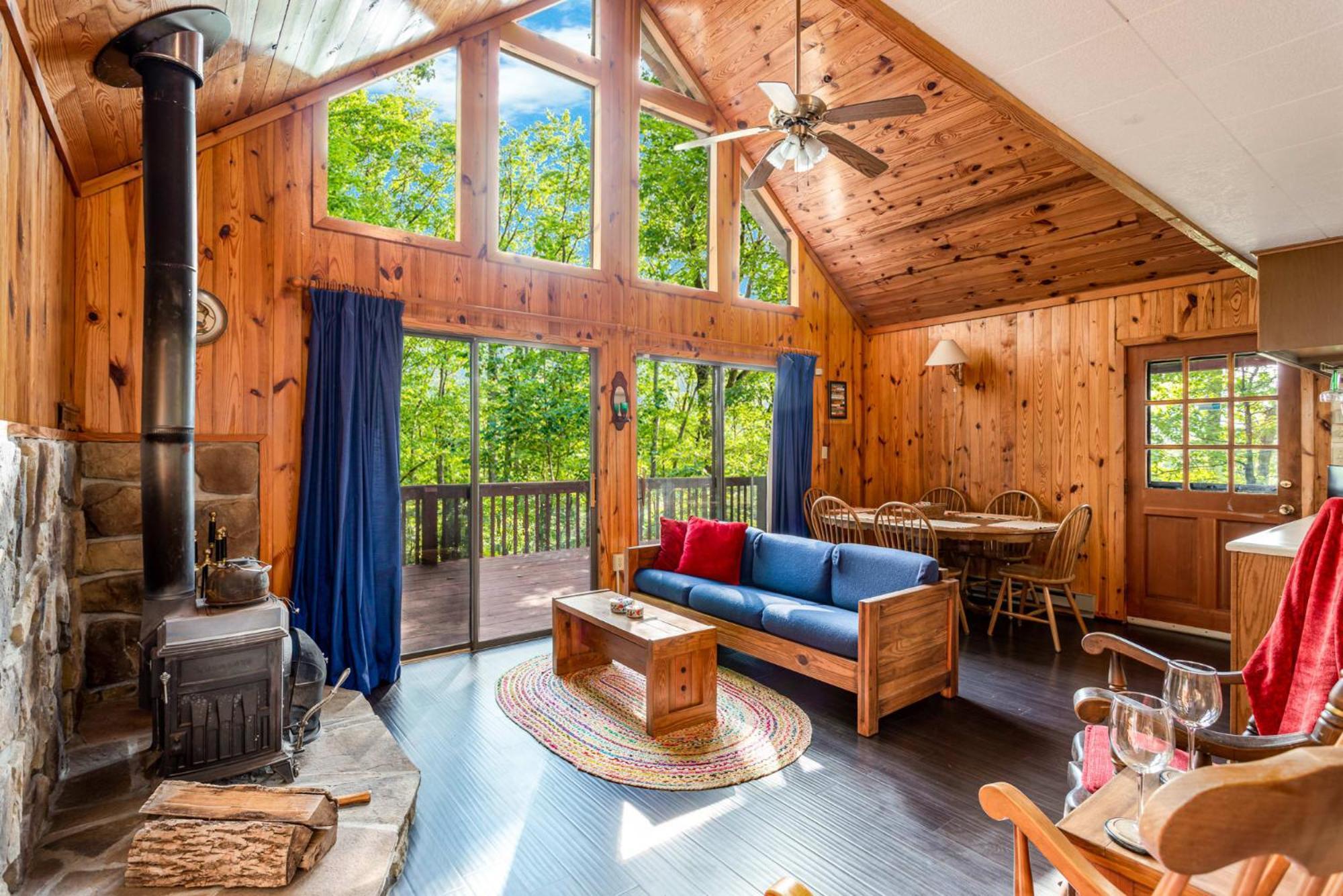 Hot Tub, Large Deck, Wifi, Fire Pit At Chalet Cabin Morton Grove Esterno foto